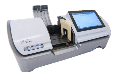 Colour measurement of clear films with the Vista spectrophotometer